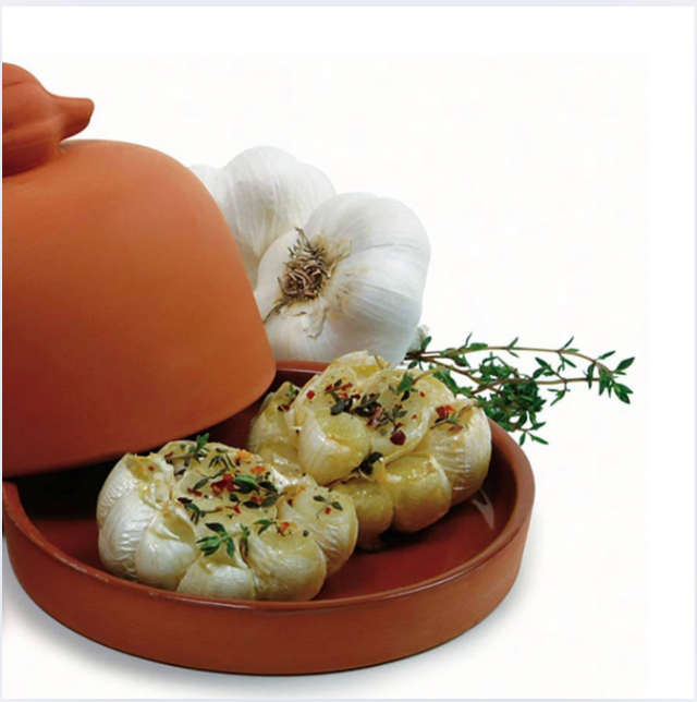 Terra Cotta Garlic Baker