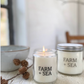 Small Farm + Sea Candles