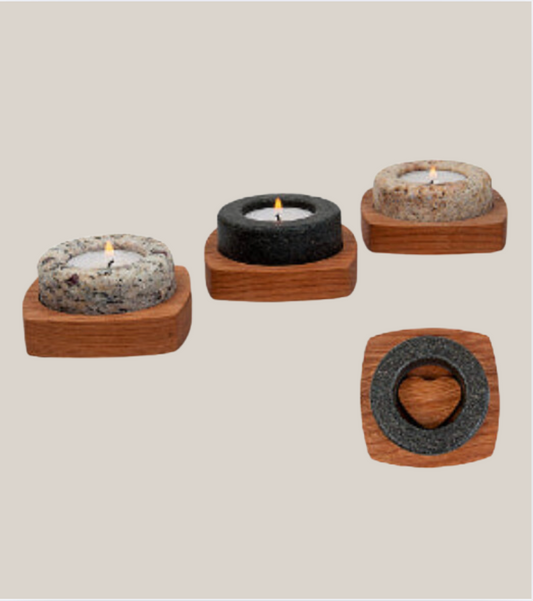 Single Heartstone Tea Light