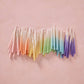 Ombre Beeswax Birthday Candles