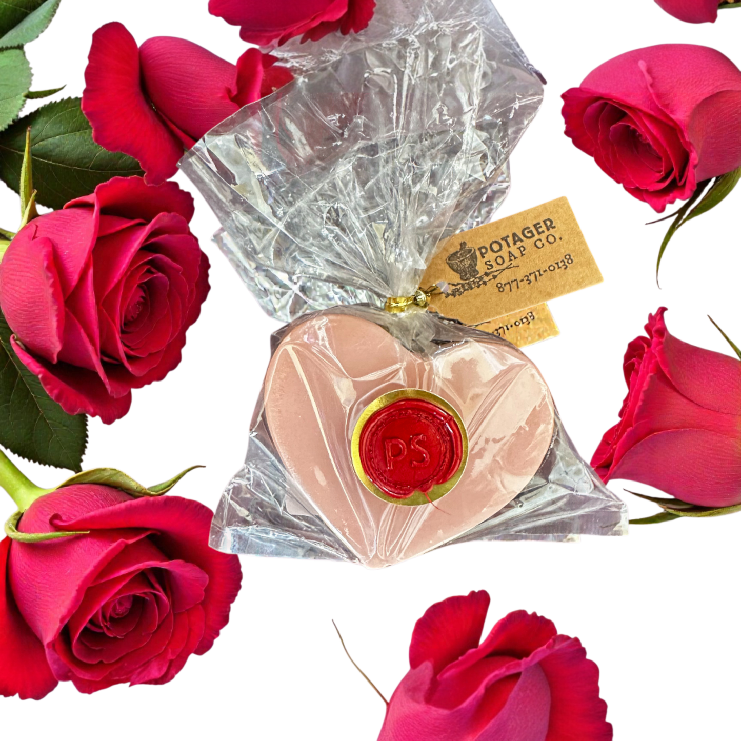Secret Garden Heart Soap