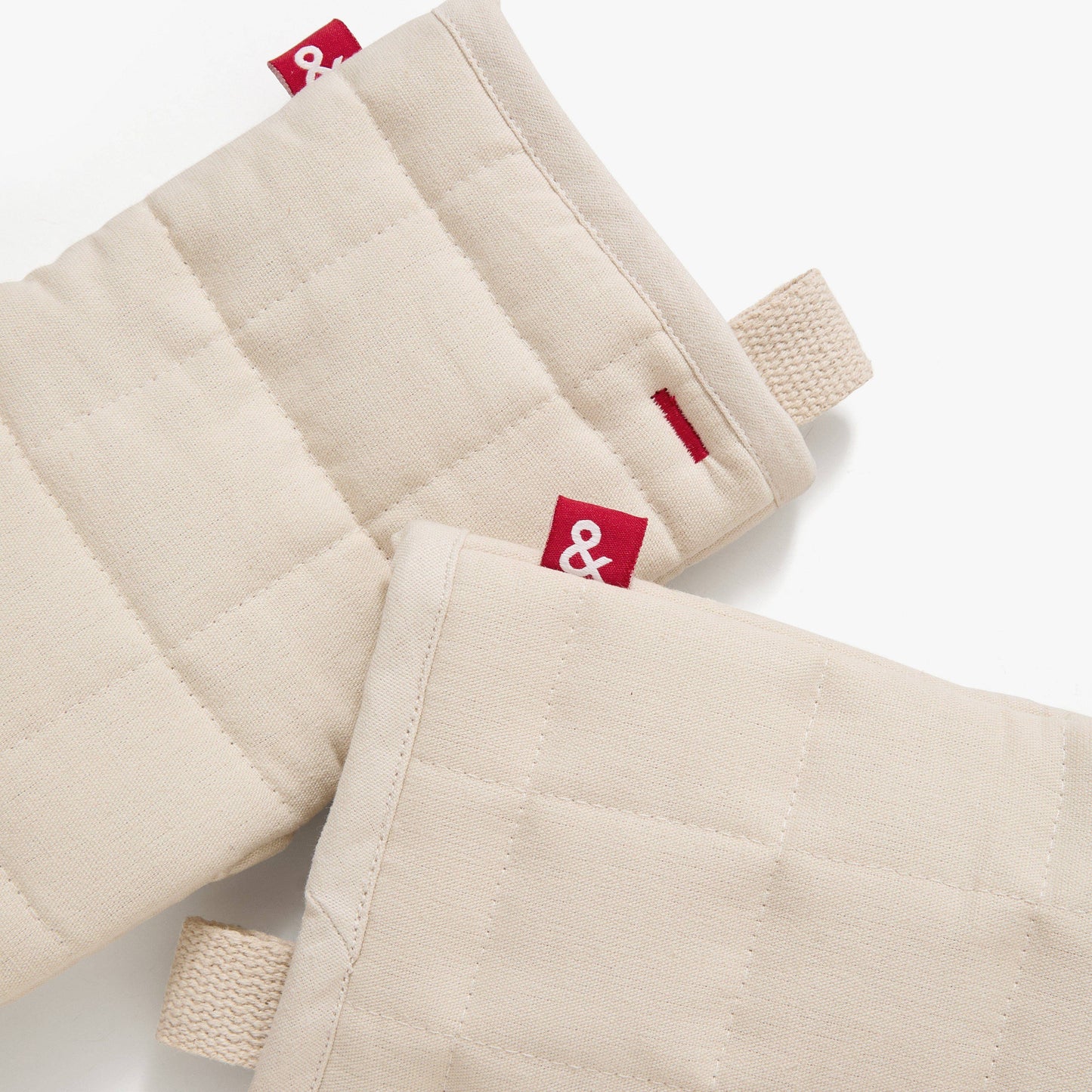Oven Mitts - Oat White