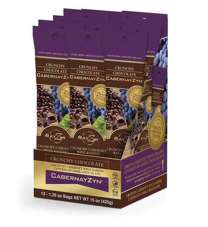 Premium & Gourmet Dark Chocolate Cabernet Wine Raisins®
