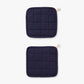 Potholders - Blueberry Blue