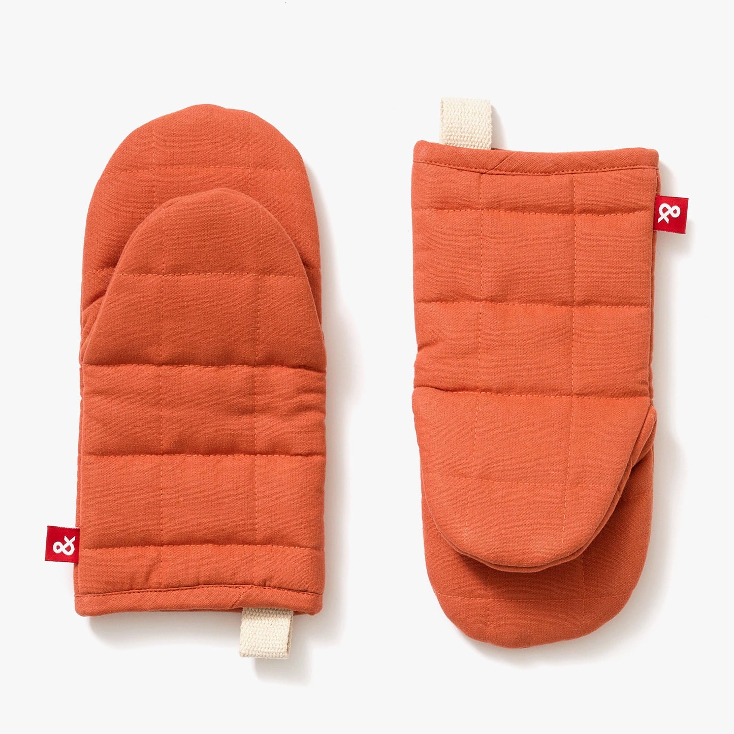 Oven Mitts - Paprika Red