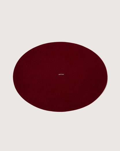 Oval Felt Placemat