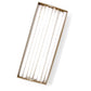 10" Unscented Hand Dipped Tiny Taper Candles - Shell White