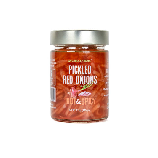 Pickled Red Onions - Hot and Spicy