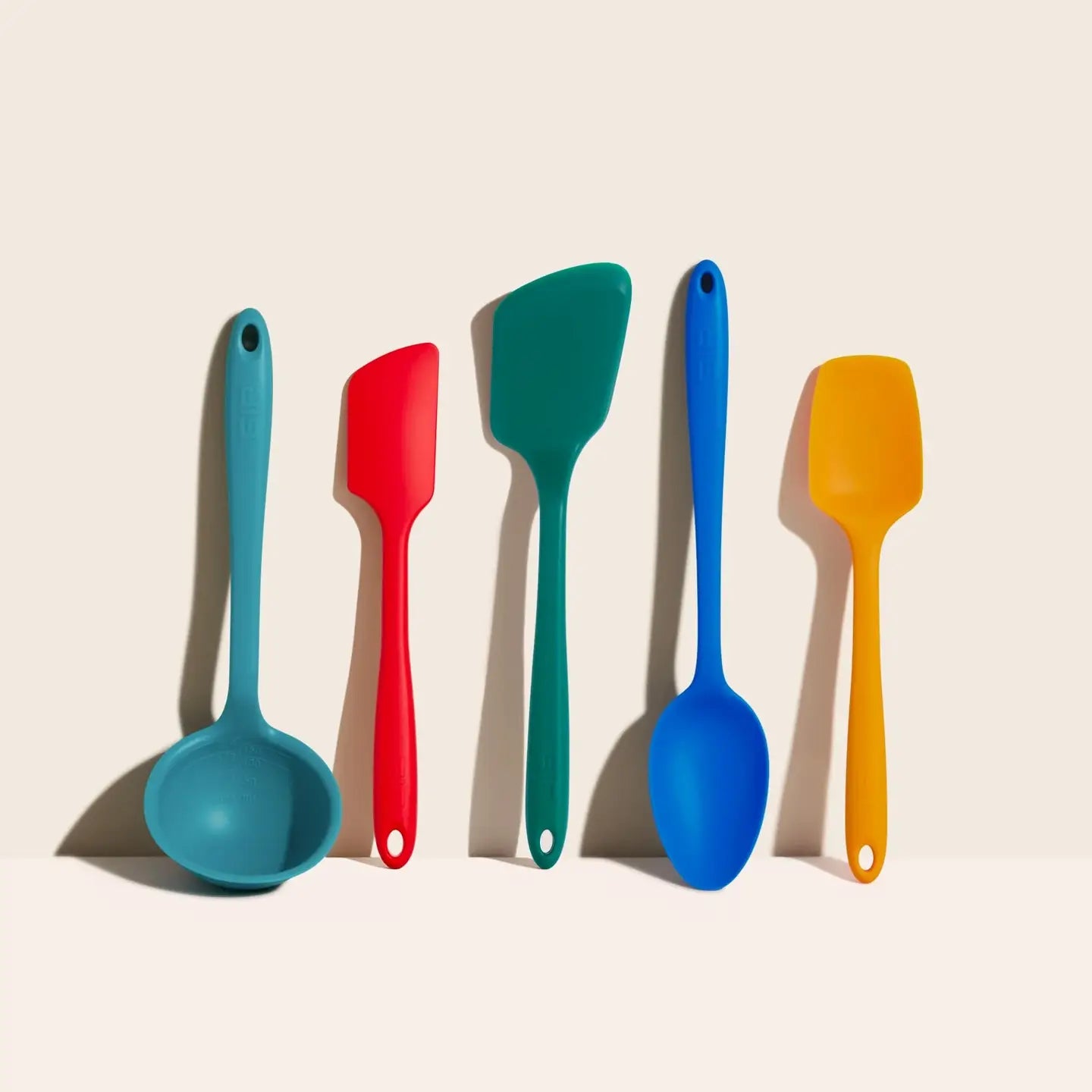 5 Piece Silicone Utensil Sets