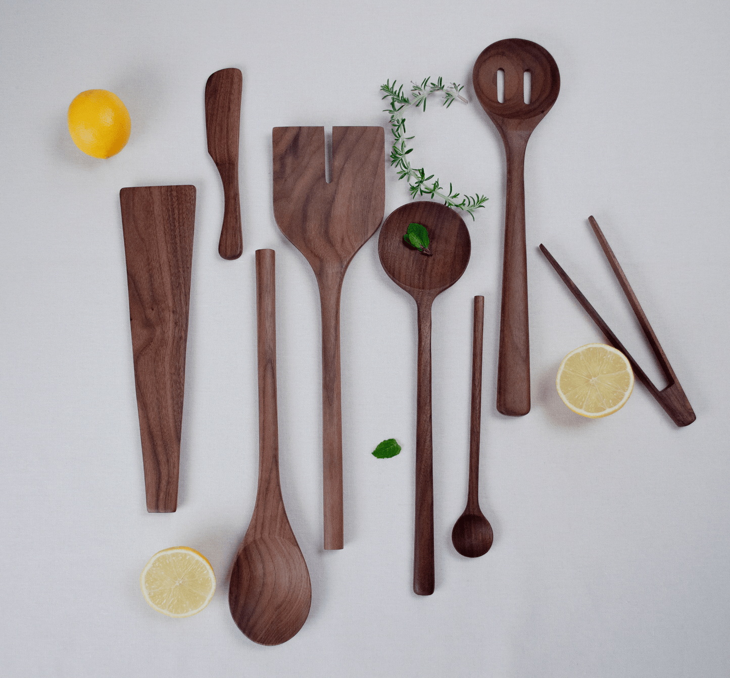 Walnut Wooden Slotted Spoon