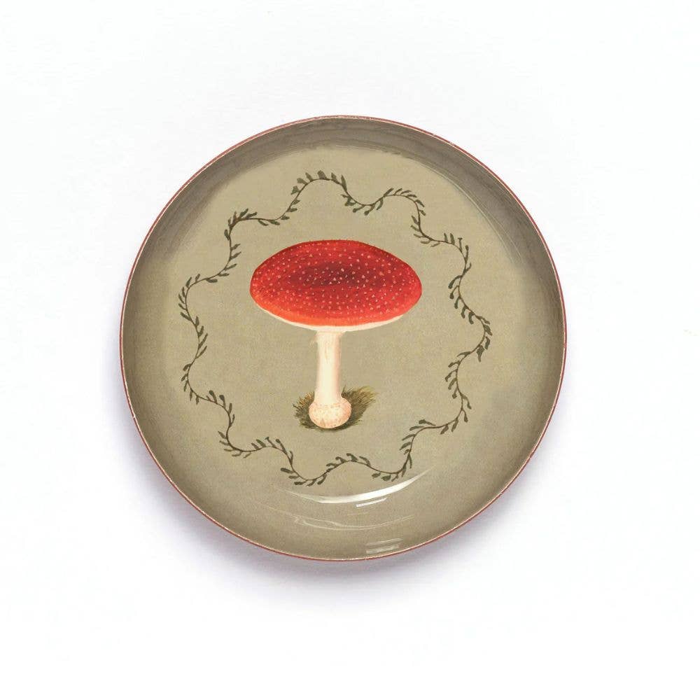 Round Enamel Tray