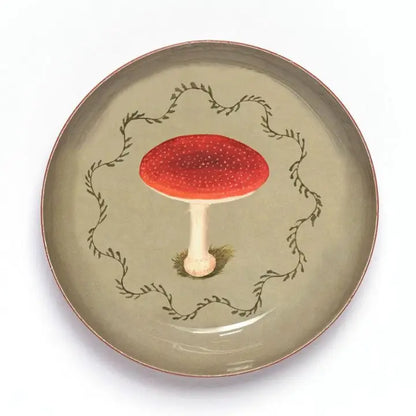 Round Enamel Tray