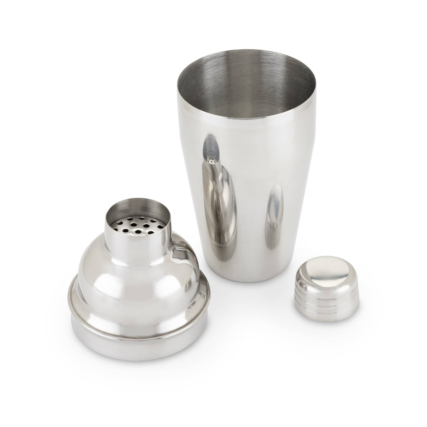 Contour™ Stainless Steel Cocktail Shaker - ASSORTED SIZES: 8.5 oz