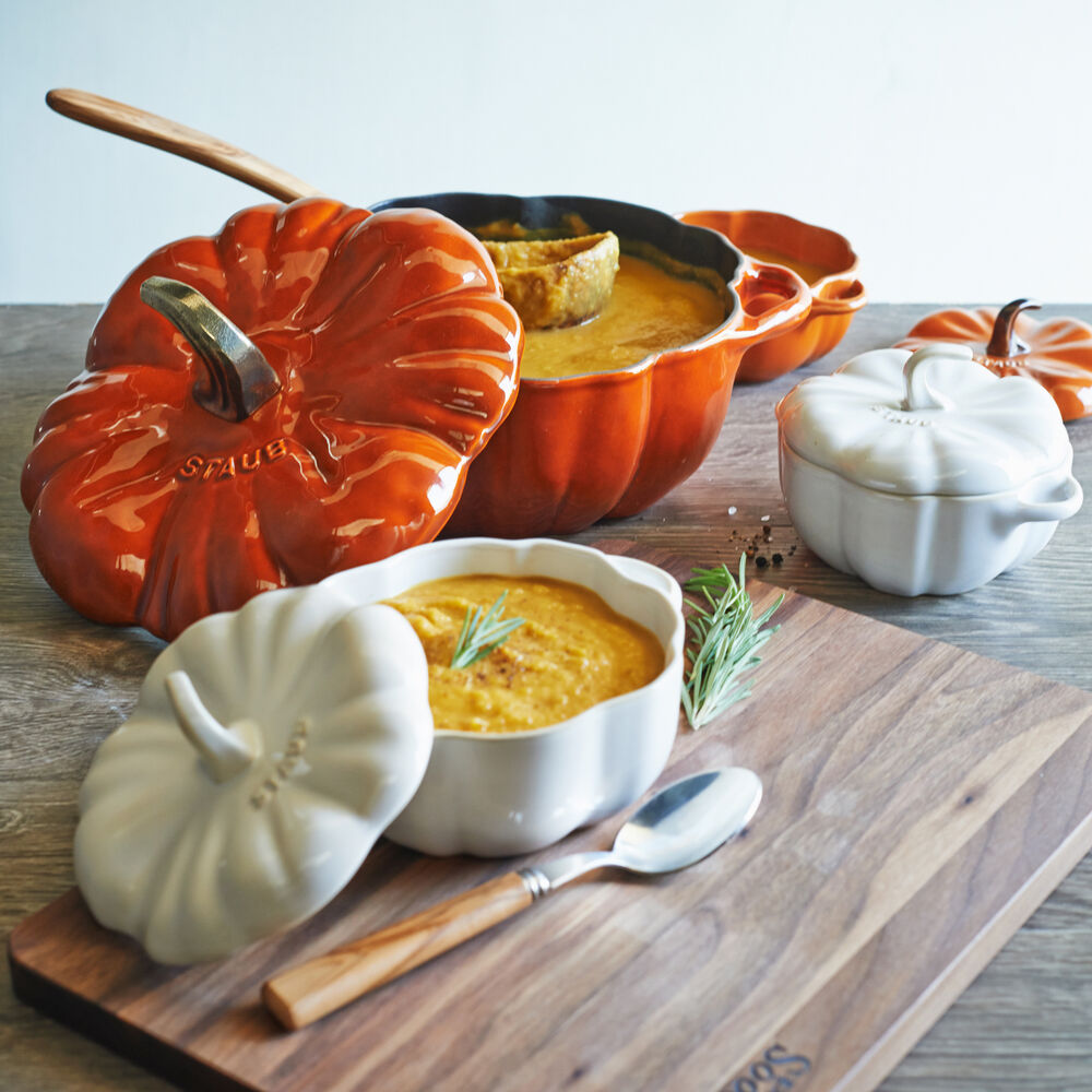 Cast Iron Pumpkin Cocottes