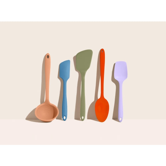 5 Piece Silicone Utensil Sets