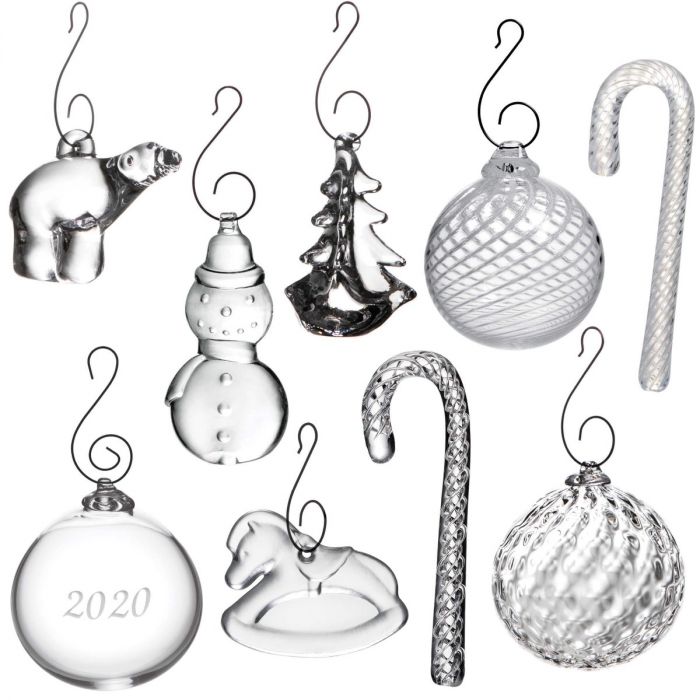 Simon Pearce Glass Ornaments