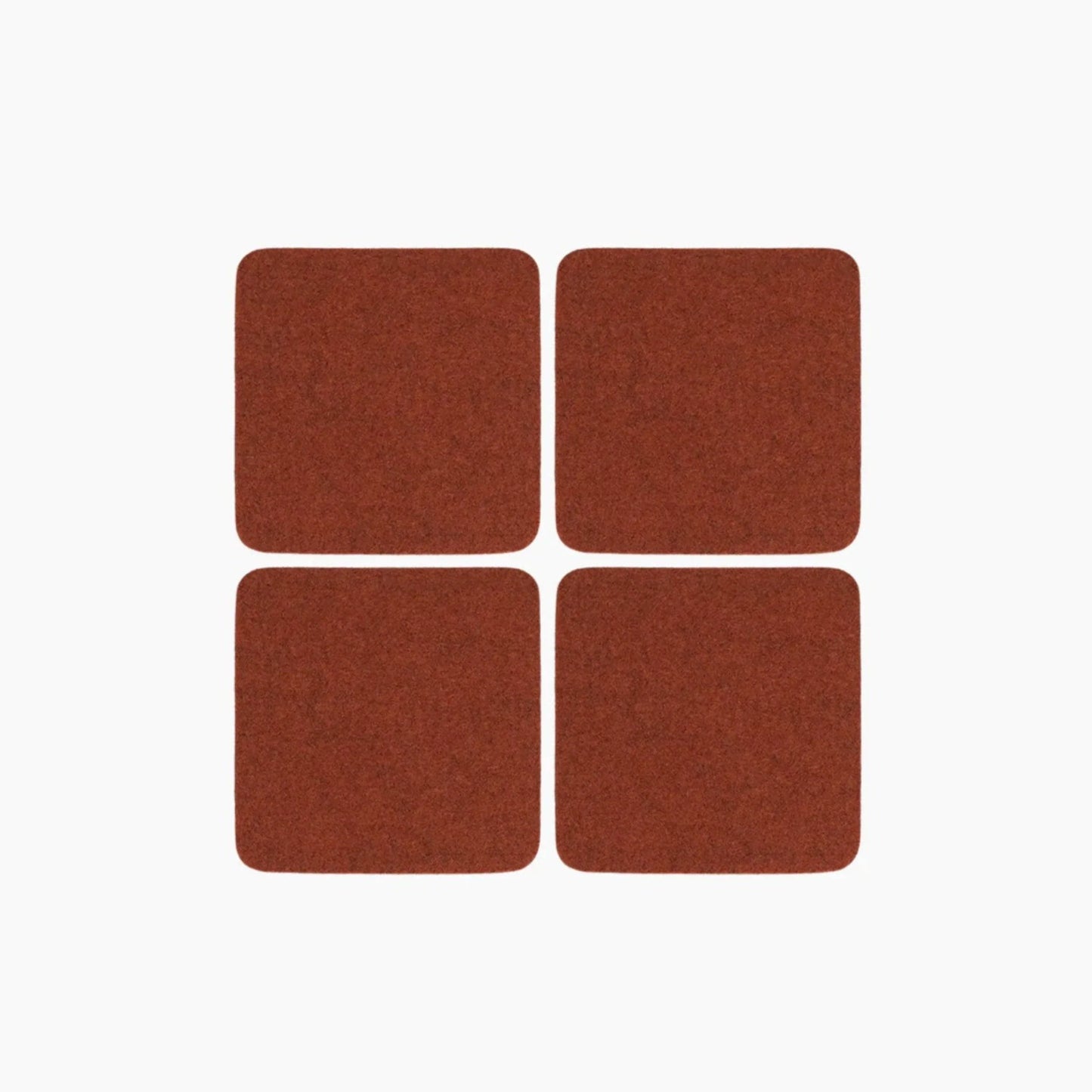 Square Felt Coasters - Sets of 4