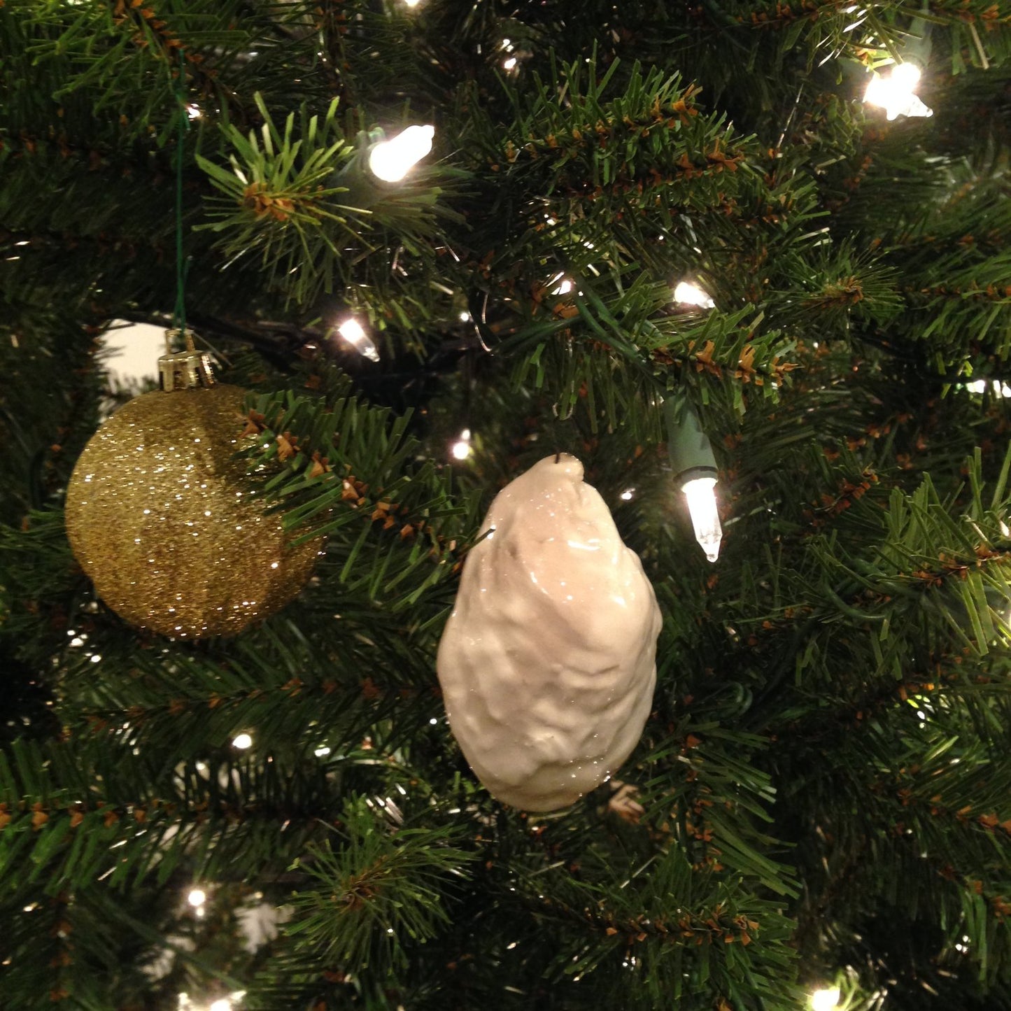 Handmade Ceramic Oyster Ornament