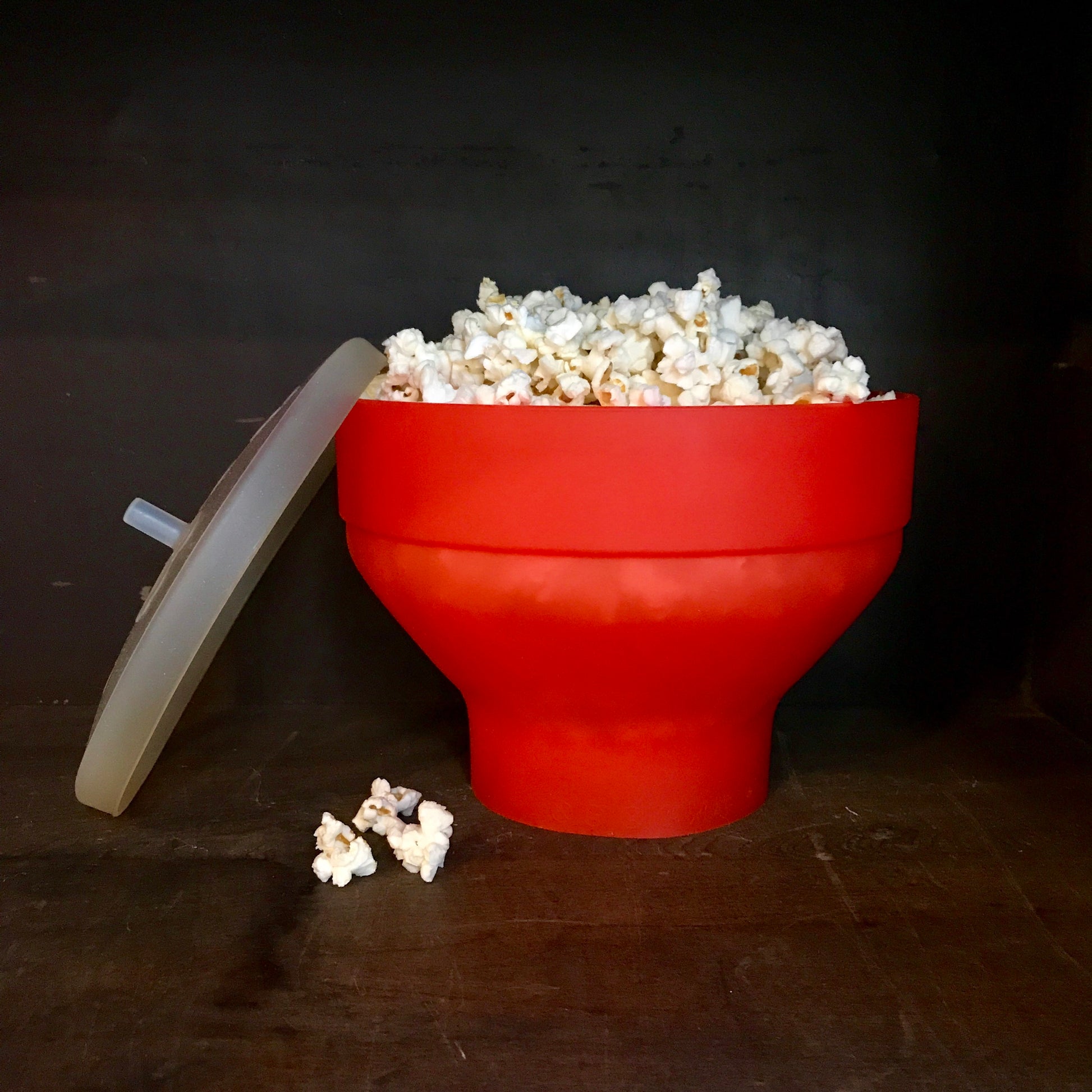 Lekue Mini Microwave Popcorn Maker, Single Serving